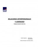 RELACIONES INTERPERSONALES Y LIDERAZGO TRABAJO ENSAYO INVICTUS