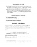 Software de aplicacion