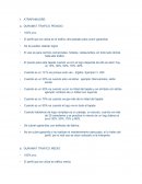 Especificaciones Tapetes