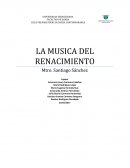 La musica del renacimiento