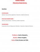 Afecciones respiratorias