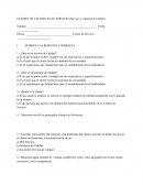 EXAMEN DE CALIDAD EN EL SERVICIO (Servicio y Atención al Cliente) s/r