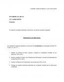 PROPUESTA DE SERVICIOS CONTABILIDAD