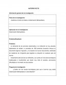 Auditoría al Centro de Datos a Gobernación Metropolitana