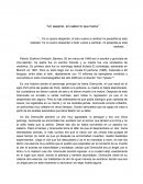 El perfume. “Un asesino, sin saber lo que hacía”