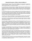 Desarrollo Económico, Político y Social de México
