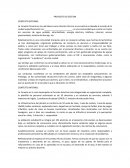 Contexto proyecto de gestión