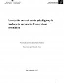La relación entre el estrés psicológico y la cardiopatía coronaria: Una revisión sistemática