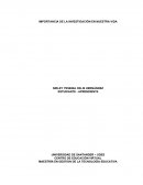 IMPORTANCIA DE LA INVESTIGACIÓN EN NUESTRA VIDA