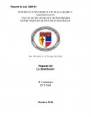 Reporte #4 La destilación