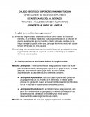 ANÁLISIS BIVARIADO Y MULTIVARIADO