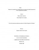 Diseño de un modelo para la implantación de un sistema de gestión documental en áreas u organizaciones jurídicas