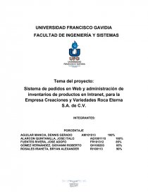 Implementación de Sistema Software. Página 1