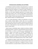 METODOLOGIA DEL DESARROLLO DEL SOFTWARE