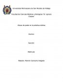 Abuso de poder en la practica medica