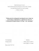 Elaboración de un diagnóstico participativo para evaluar las características, problemáticas y condiciones