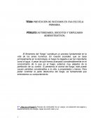 Prevención de Incendios en una escuela primaria