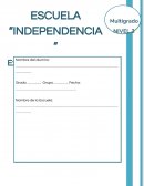 Examen de Diagnóstico (2018-2019) ESPAÑOL