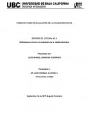 REFLEXIONES EN TORNO A LA EVALUACIÓN DE LA CALIDAD EDUCATIVA