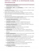CAPITULO 7: DISEÑO DE LA INVESTIGACION CAUSAL: EXPERIMENTACION