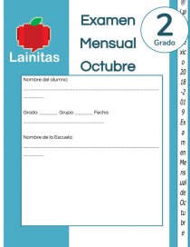 Examen mensual octubre segundo. Página 1