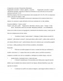 Componente curricular: Pensamiento Matemático