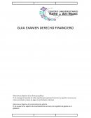 GUIA EXAMEN DERECHO FINANCIERO