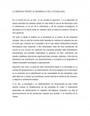 LA GERENCIA FRENTE AL DESARROLLO DE LA TECNOLOGIA