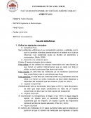 Ingeniería en Biotecnología Taller Termodinámica