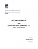 TESIS Construcción en madera contralaminada “CLT”