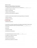 INVESTIGACION. Preguntas de Práctica del Bloque de Aprendizaje s/r