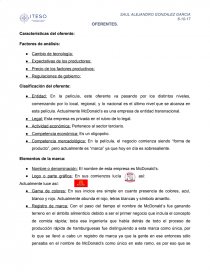 Análisis Hambre de Poder. Página 1