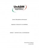 Mercadotecnia internacional Asignatura: Introducción a la contabilidad