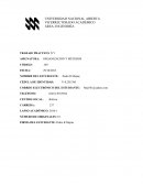 INGENIERÍA. TRABAJO PRACTICO: N°1 ORGANIZACIÓN Y MÉTODOS