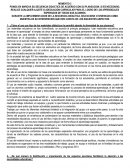 PONGA EN MARCHA SU SECUENCIA DIDACTICA DE ACUERDO CON SU PLANEACION