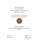ESTUDIO DE ENSAYO NO DESTRUCTIVO DE PARTÍCULAS MAGNÉTICAS