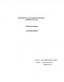 Desarrollo de un caso usando herramientas estadísticas de excel