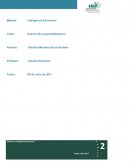 Inteligencia Emocional Tema: Avance de proyecto/Semana 2