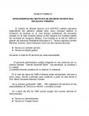 MARCO TEORICO ANTECEDENTES DEL INSTITUTO DE DIFUSION TECNICA N0.6 NACAJUCA TABASCO