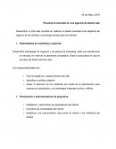 Personal involucrado en una agencia de diseño web