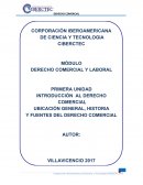 MÓDULO DERECHO COMERCIAL Y LABORAL