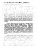 Caso de Liderazgo: Rescate de los Mineros en Chile