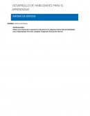 INFORME DE SÍNTESIS DE LA EXPERIENCIA DE APRENDIZAJE