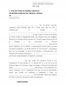 Escrito Inicial de Demanda de Divorcio Incausado