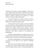 Concepto Espacio.
