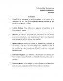 GLOSARIO PSICOANALISIS