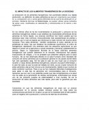EL IMPACTO DE LOS ALIMENTOS TRANSGÉNICOS EN LA SOCIEDAD