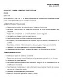 Plan anual. CIUDAD DEL CARMEN, CAMPECHE, AGOSTO DE 2018