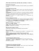 MERCADEO DE SERVICIOS. RESUMEN DEL MATERIAL P. PARCIAL