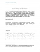 DEFICIT FISCAL EN COLOMBIA AÑO 1991